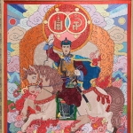 Silk applique